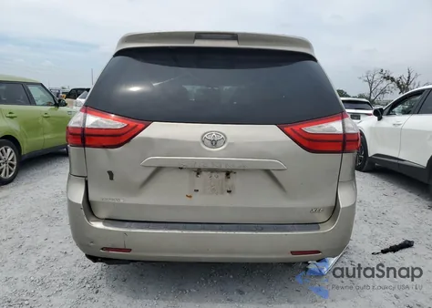 2015 Toyota Sienna Xle из США, поврежденный, VIN 5TDYK3DC0FS527769
